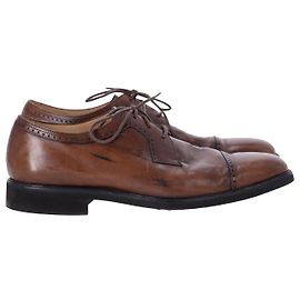 Scarpe derby stringate Tod's in pelle marrone Marrone