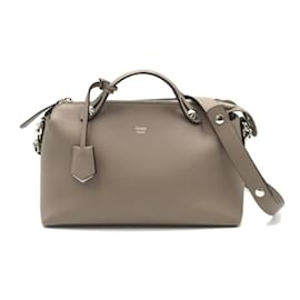 Fendi-Leather By The Way Bag 8BL124-Grey