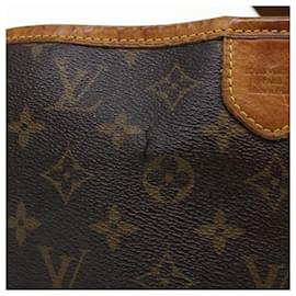 Louis Vuitton-LOUIS VUITTON Monogram Délicieux sac cabas GM M40354 Auth LV 43549-Monogramme