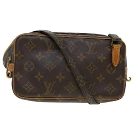 Louis Vuitton-LOUIS VUITTON Monogram Marly Bandouliere Shoulder Bag M51828 LV Auth 44495-Monogram