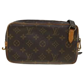 Louis Vuitton-Bolsa de ombro LOUIS VUITTON Monogram Marly Bandouliere M51828 Autenticação de LV 44495-Monograma