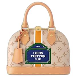Louis Vuitton-LV Alma BB Monopaname-Beige