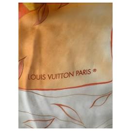 Louis Vuitton-Lenços de seda-Multicor