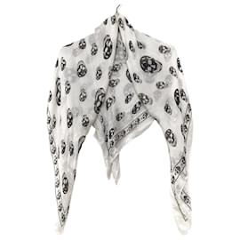 Alexander Mcqueen-Alexander McQueen skull-White