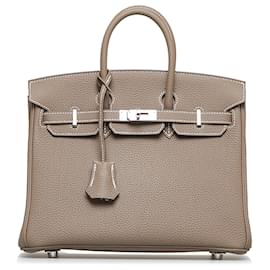 Hermès-Hermes Brown 2022 Togo Birkin 25-Brown,Taupe