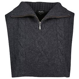 Apc Snood Lola Scarf - A.P.C. - Wool - Grey Grey