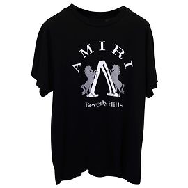 T-shirt Amiri Beverly Hills in cotone nero Nero