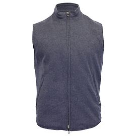 Loro Piana Wendeweste aus blauem und grauem Nylon Blau