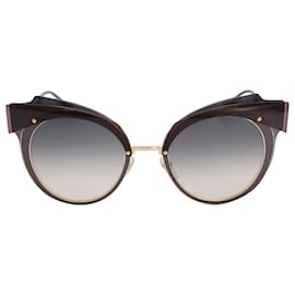 Marc Jacobs-Marc Jacobs MARC 101/S DDB/9C Cat Eye Sunglasses in Gold Metal-Golden