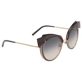 Marc Jacobs-Marc Jacobs MARC 101/S DDB/9C Cat Eye Sunglasses in Gold Metal-Golden