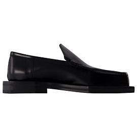 3D Vector Slipper – Coperni – Leder – Schwarz Schwarz