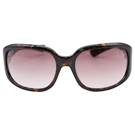 Ralph Lauren-Ralph Lauren-Logo-Sonnenbrille aus schwarzem Acryl-Schwarz