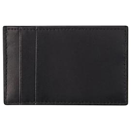 Alexander Mcqueen-Card Holder - Alexander McQueen - Leather - Black-Black