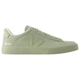 Veja-Campo Sneakers - Veja - Leather - Khaki-Green,Khaki