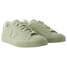 Veja-Campo Sneakers - Veja - Leather - Khaki-Green,Khaki