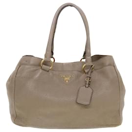 Prada-PRADA Borsa a Spalla Borsa a Mano Pelle Nylon 3Impostare Nero Grigio Auth am4509-Marrone,Nero