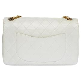 Chanel-Sac Chanel Timeless/Classic in White Leather - 1212511990-White