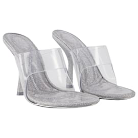 Alexander Wang-Nudie 105 Sandals - Alexander Wang - PVC - Silver-Metallic