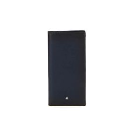 Montblanc Portafoglio lungo Meisterstück Bi-Fold Blu