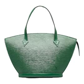 Louis Vuitton-Louis Vuitton Epi Saint Jacques Short Strap Leather Handbag M52274 in Good condition-Green