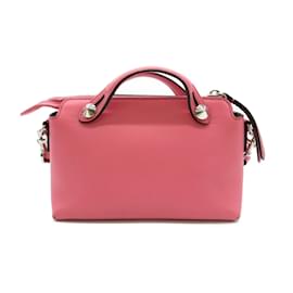 Fendi-Mini sac en cuir By The Way-Rose
