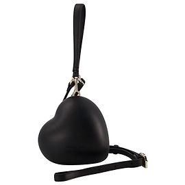 Borsa Micro Heart - Simone Rocha - Pelle - Nera Nero