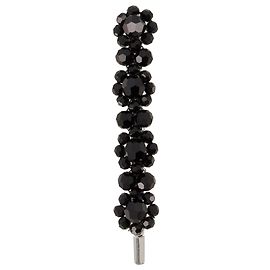 Fermaglio Fiore - Simone Rocha - Cristal - Nero Nero