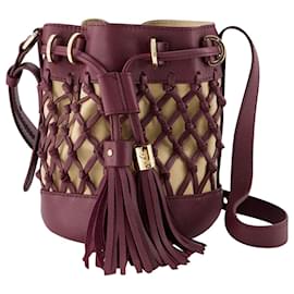 See by Chloé-Vicki Shoulder Bag - See By Chloé - Leather - Intense Violine-Purple