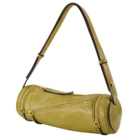 Autre Marque-Cylindre Hobo 23 Sac - Manu Atelier - Cuir - Beige-Beige