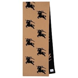 Burberry-All Over Scarf - Burberry - Cashmere - Camel-Brown