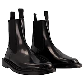 Toga Pulla-AJ1295 Boots - Toga Virilis - Leather - Black-Black