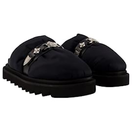 Toga Pulla-AJ1280 Sandals - Toga Pulla - Leather - Black-Black