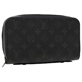 Louis Vuitton-LOUIS VUITTON Monogram Eclipse Zippy XL Reisetasche M61698 LV Auth 44237-Andere