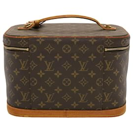 Louis Vuitton-Bolsa de mão bonita com monograma LOUIS VUITTON 2maneira M47280 LV Auth bs5841-Monograma