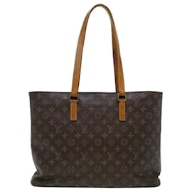 Louis Vuitton-LOUIS VUITTON Monogram Luco Tote Bag M51155 LV Auth 43921-Monogram