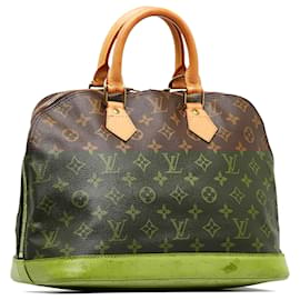 Louis Vuitton-Louis Vuitton Brown Monogram Alma PM-Brown