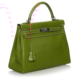 Hermès-Hermes Brown Epsom Kelly Retourne 32-Brown