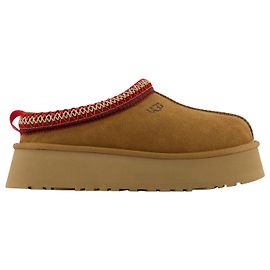 Tazz Slides – Ugg – Leder – Kastanie Braun Beige