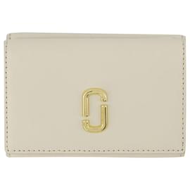 Marc Jacobs-Le portefeuille Trifold - Marc Jacobs - Cuir - Blanc-Blanc