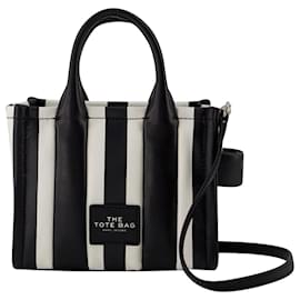 Marc Jacobs-The Micro Tote - Marc Jacobs - Leather - Black-Black