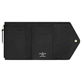 Louis Vuitton-LV Victorine wallet black-Black