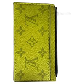 Louis Vuitton-Coin card holder-Yellow
