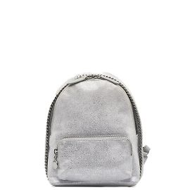 Stella Mc Cartney Stella McCartney Polyester Falabella 2-Wege Rucksack Silber