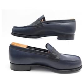 JM Weston-JM WESTON LOAFERS 180 honored Saint 6E 40 wide 40.5 SHOE TREE-Navy blue