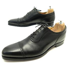 Autre Marque SCARPE CROCKETT E JONES 5152 RICHELIEU DI WESTBOURNE 8.5E 42.5 pompe Nero