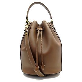 BORSA A MANO IN PELLE MARRONE SALSA SALSA MONOGRAM SECCHIELLO MICHAEL KORS Marrone