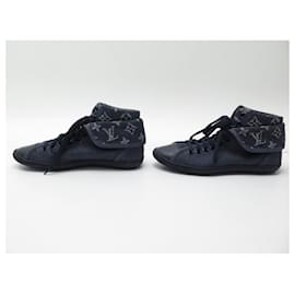 Louis Vuitton LV Sneaker Slipper Schuhe Damen weiß Monogramm 36 in