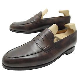 SAPATOS JOHN LOBB LOPEZ 11E 45 SAPATOS DE COURO MARROM Marrom