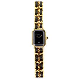 RELÓGIO VINTAGE CHANEL PREMIERE 26 RELÓGIO DOURADO DE QUARTZO MM Dourado