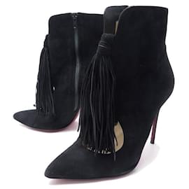 OUTFIT: Christian Louboutin Ottocarl Booties in Black